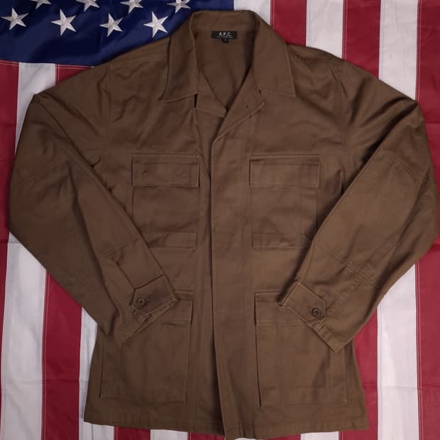 새제품급 오리지날 프랑스제조 A.P.C. 아페쎄 BDU자켓