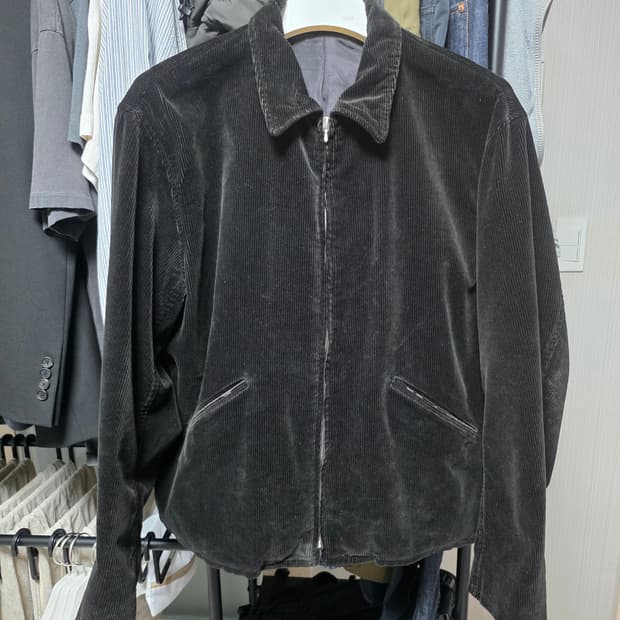 [2] 아프레쎄 a.presse 코듀로이 스포츠 자켓 블랙