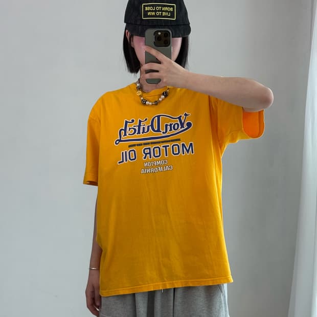 본더치 모터 오일 반팔