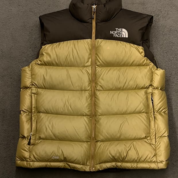 노스페이스 700 눕시 조끼 패딩 처분 
