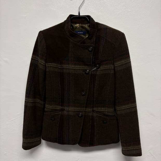 해지스 패턴 자켓 