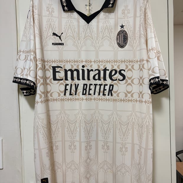 (새상품)AC밀란 플레져스 콜라보 레플리카 XXL