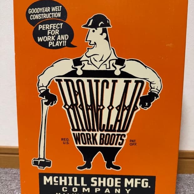 (9.5e) 토이즈맥코이 리얼맥코이 IRONCLAD 레일맨 부츠