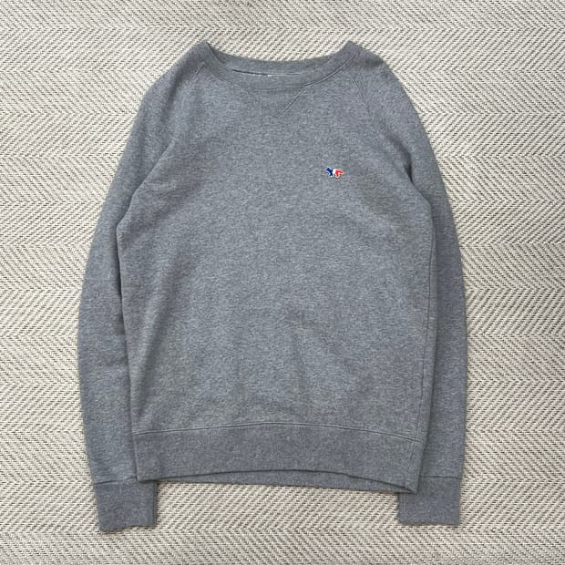 메종 키츠네 자수 맨투맨 r2515