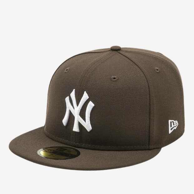 뉴에라 mlb 뉴욕양키스 캡 월넛 브라운