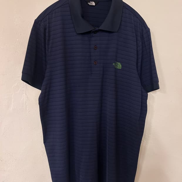 노스페이스 남성 반팔 카라티 네이비 95