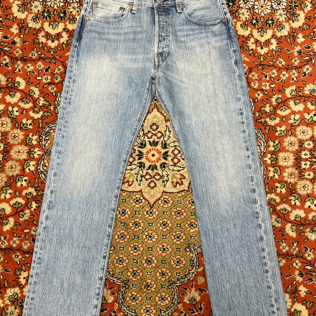 [31] 리바이스 501 빅E 프리미엄 라이트블루 데님팬츠