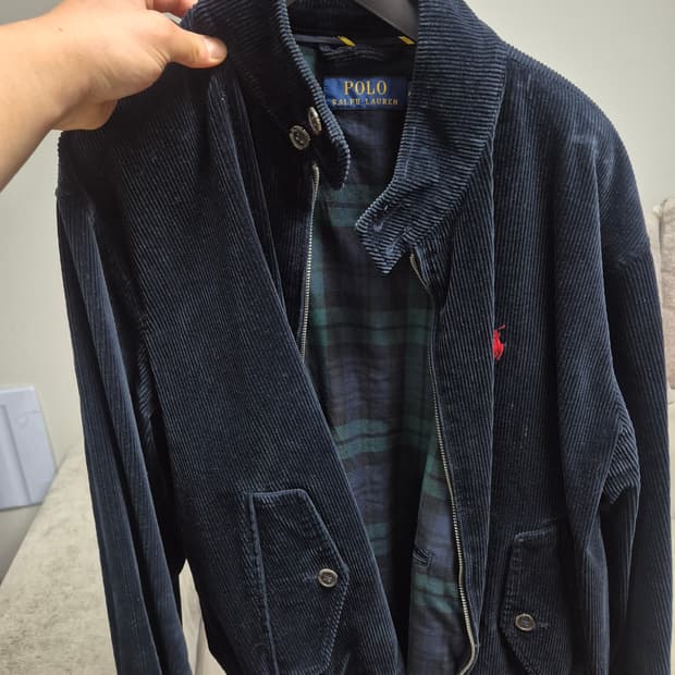 폴로 바라쿠다 코듀로이 네이비 M