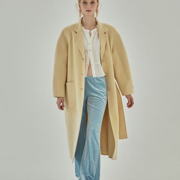 오버듀플레어 overdue flair 핸드메이드 울코트 버터