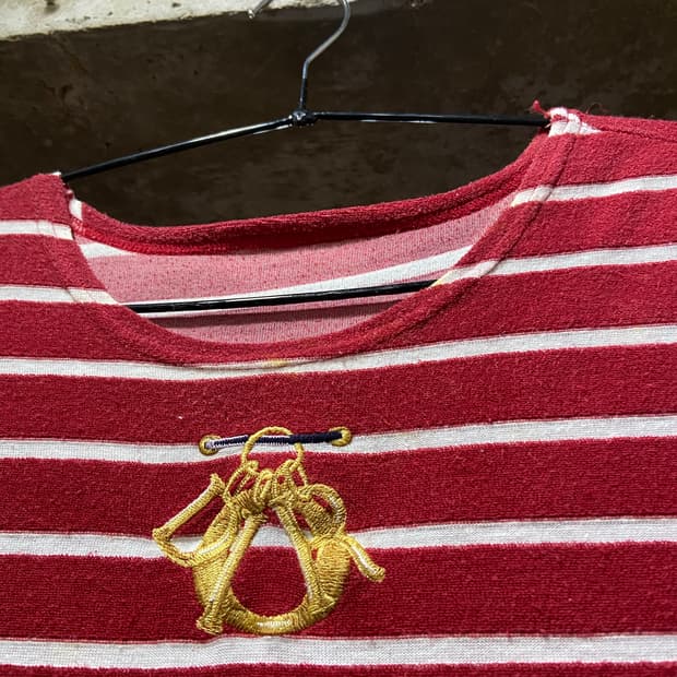 90s Christian Dior 크리스찬 디올 테리 원단 티셔츠