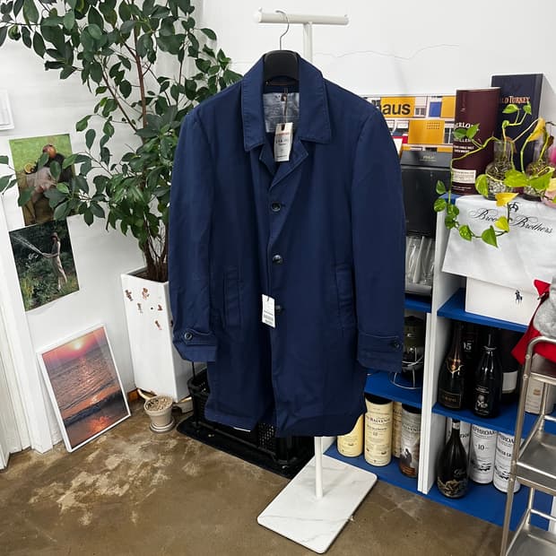 루비암 가먼트다잉 싱글 코트 50R 새상품