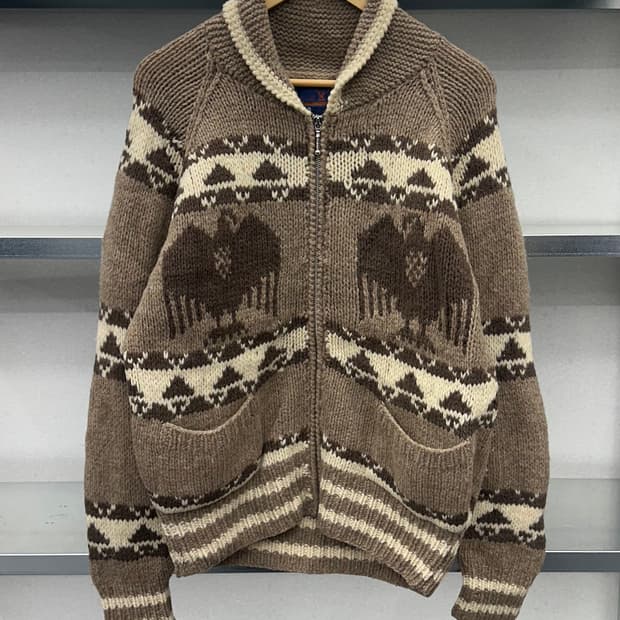 (WOMEN)빈티지 코위찬 가디건-M1620