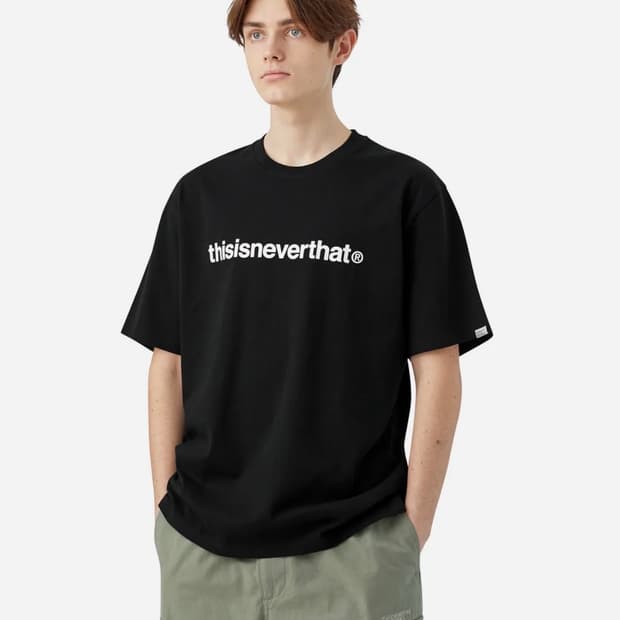 디스이즈네버댓 로고 반팔 티셔츠