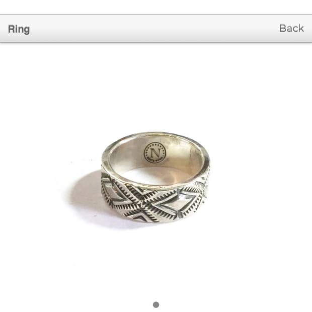 노스웍스 Northworks w-052 나바호 반지 (15호)