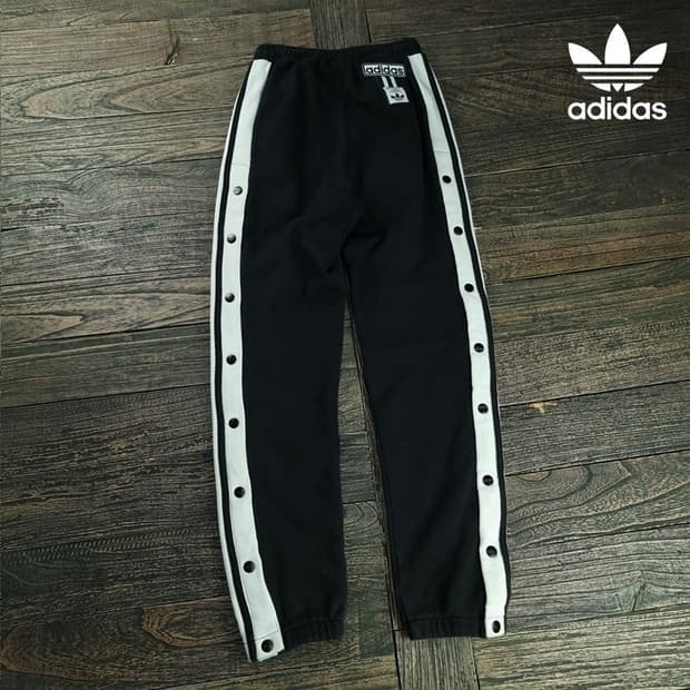 [아디다스] 아디브레이크 삼선 트랙 팬츠 블랙 M19078