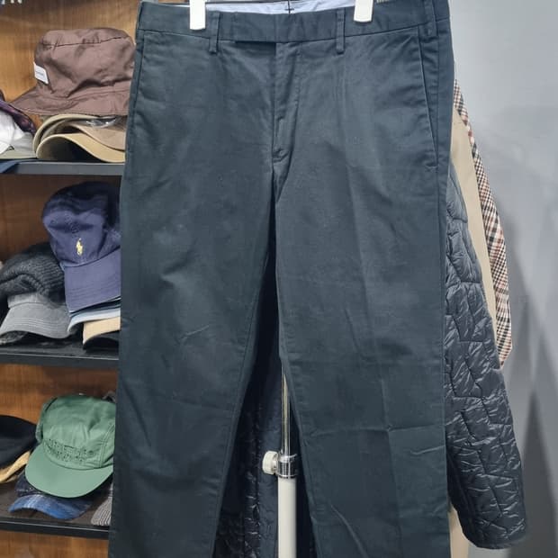 폴로랄프로렌 남성 슬림 스판 면바지 챠콜 31size