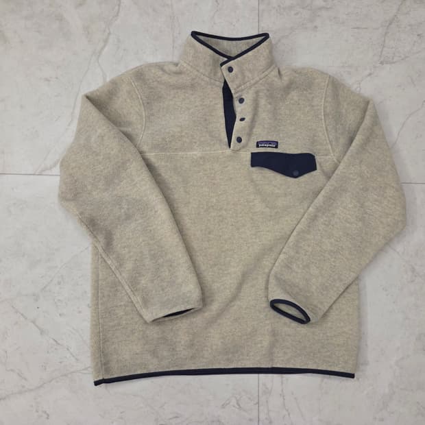 L 파타고니아 신칠라 22s 오트밀 스몰더블루