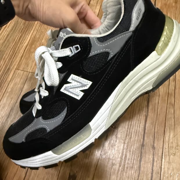 [265] 뉴발란스 992 OG 메이드 인 USA 블랙 그레이