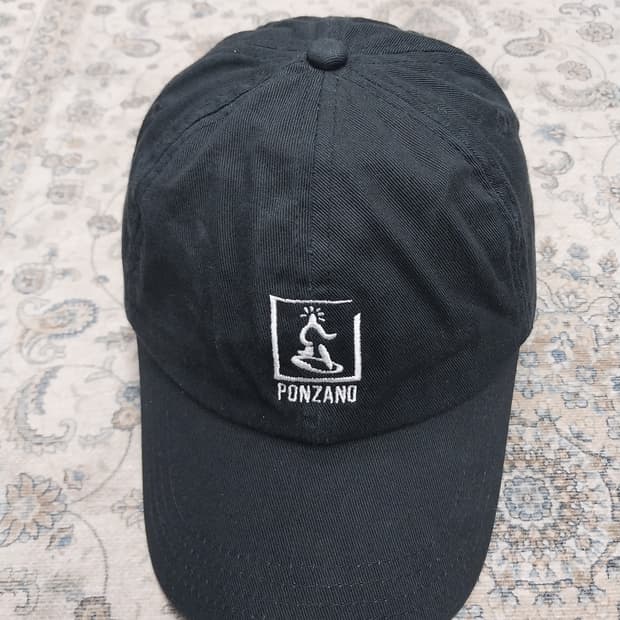 BENETTON 베네통 로고 블랙 볼캡 F