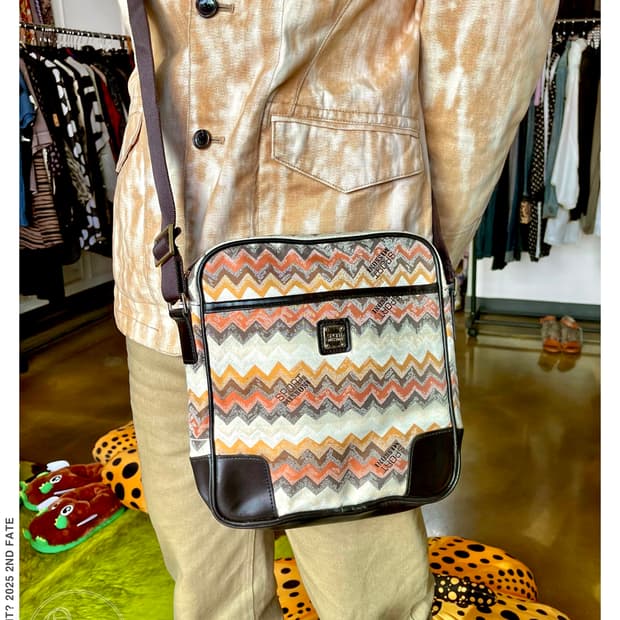 2000s MISSONI Sport-Line Old Crosg Bag