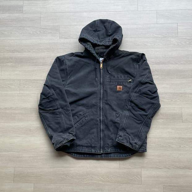 칼하트 시에라 J141 blk 디트로이트 후드