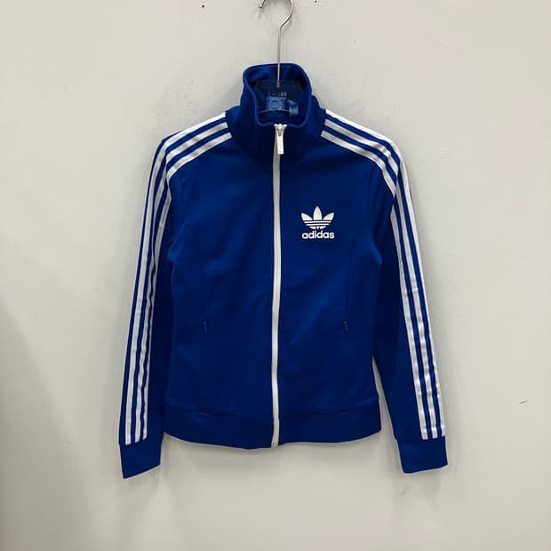 아디다스 삼선 블루 트랙탑 져지