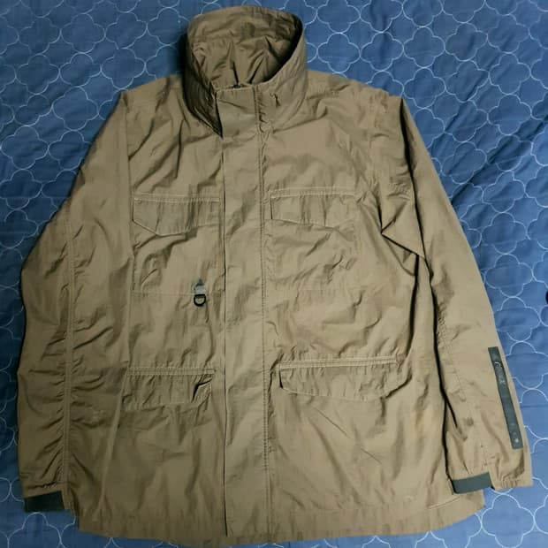 (빈티지) 아디다스 테렉스 멀티포켓 초경량 바람막이 올리브(2XL)
