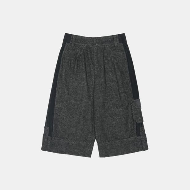 (2 구해요) COYSEIO SIDE PANEL WIDE PANTS