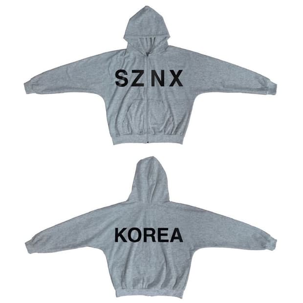 구매) 이지 시즌 X 후드집업 2사이즈