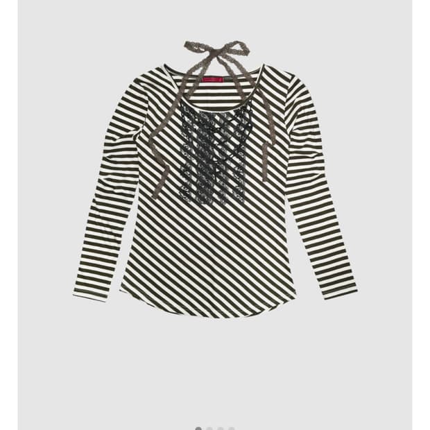 인앤양하모니 lace halter top 레이스 홀터 탑 카키