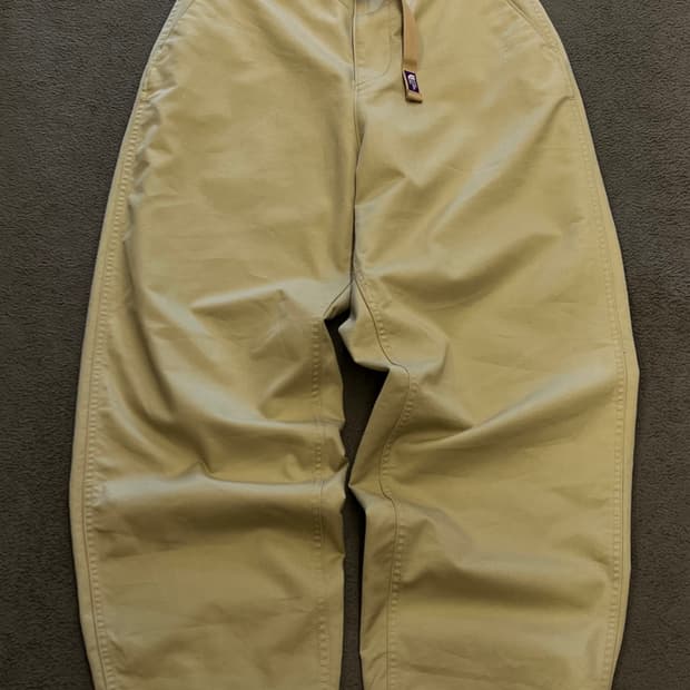 노스페이스 퍼플라벨 와이드 치노 처분 