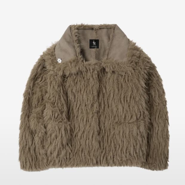 레더리 모카 퍼 자켓