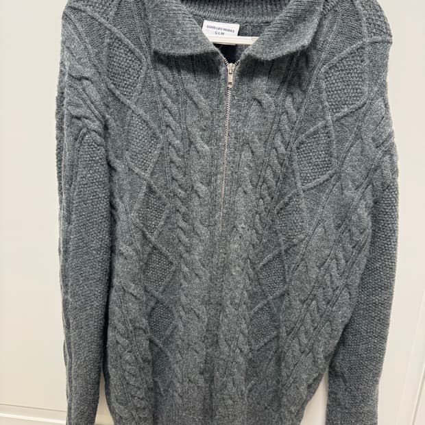 굿라이프웍스 니트집업 새상품