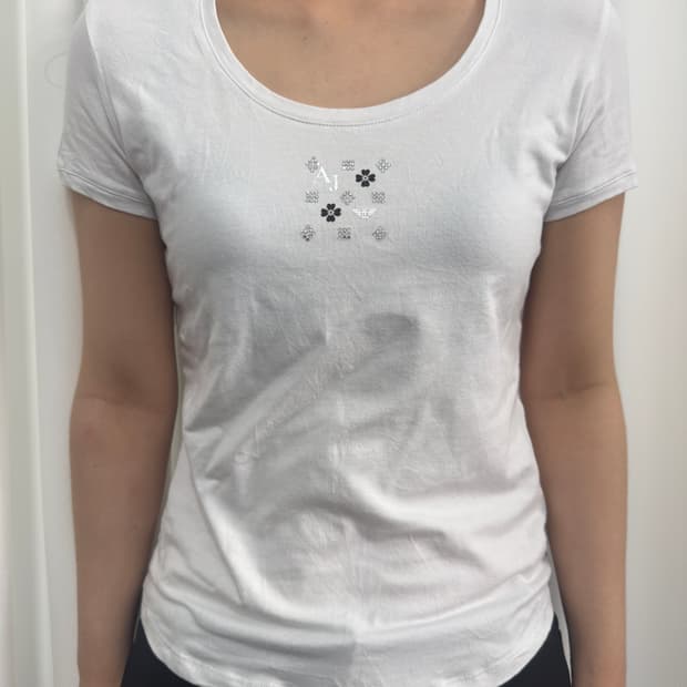 armani jeans slim top