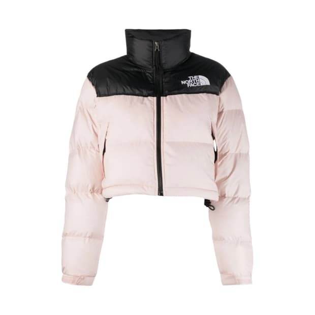 노스페이스 눕시 숏 자켓 핑크 모스 M