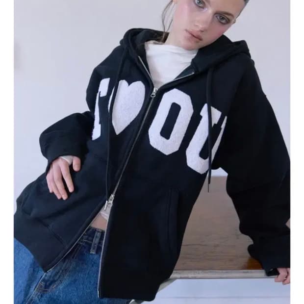 더오유 후드집업