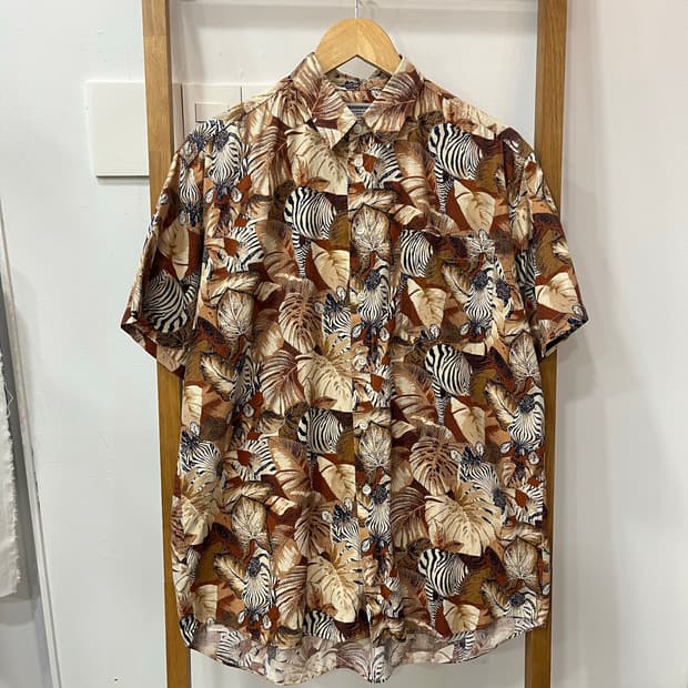 [M] GAVIAL "AMERICAN CASUAL" 얼룩말/나뭇잎 패턴