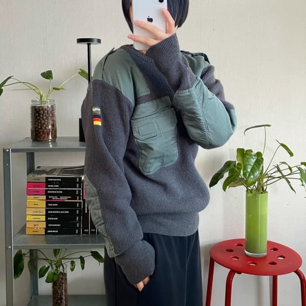 빈티지 브리게이드 울 니트 (Man S) AA0948