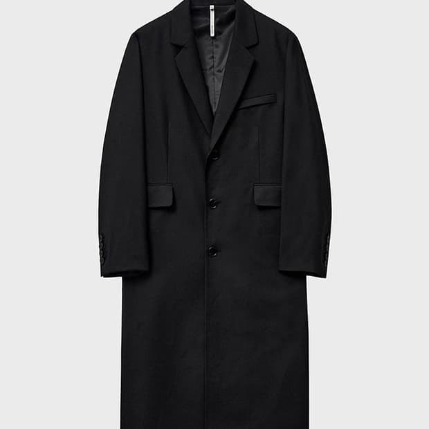 [50] 노이어 버진 울 테일러드 싱글 롱 코트