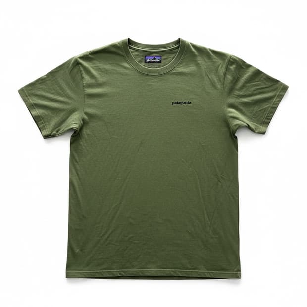 파타고니아 P-6 로고 리스판서빌리 남성 반팔티