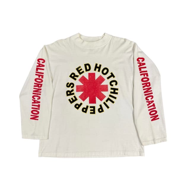 빈티지 90s 레드핫칠리페퍼스 RHCP 롱슬리브