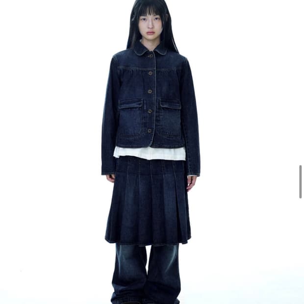 코이세이오 딥데님 셋업(자켓,스커트) 1