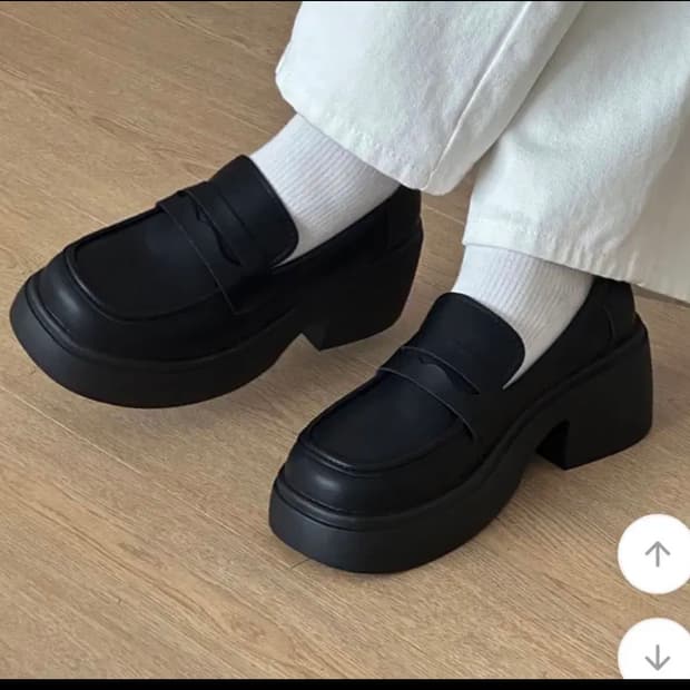 통굽 로퍼 6.5cm 235