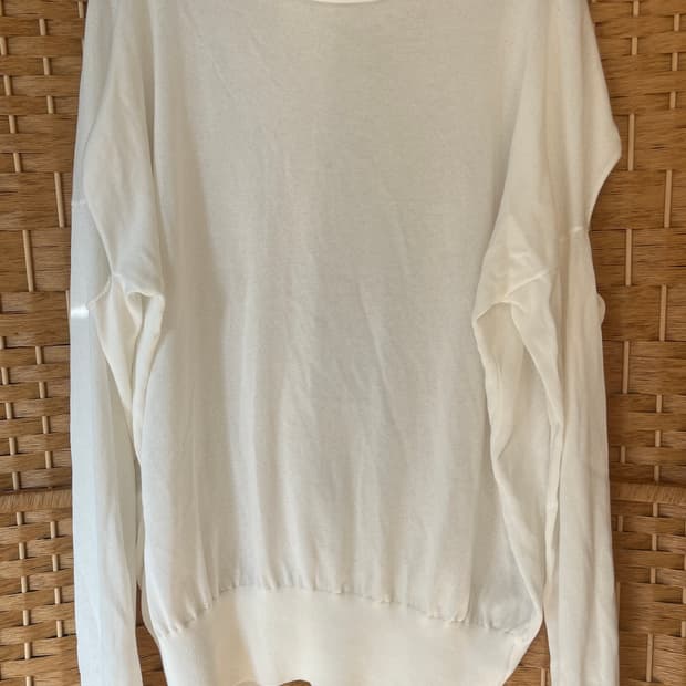 설밤 코튼 폴리 니트