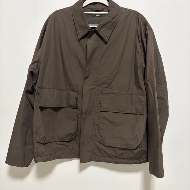 유니클로C 워크자켓 코튼 쇼트 블루종 재킷