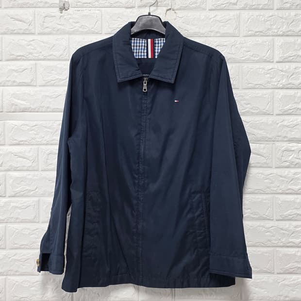 택포) 타미힐피거 네이비 집업 자켓 L