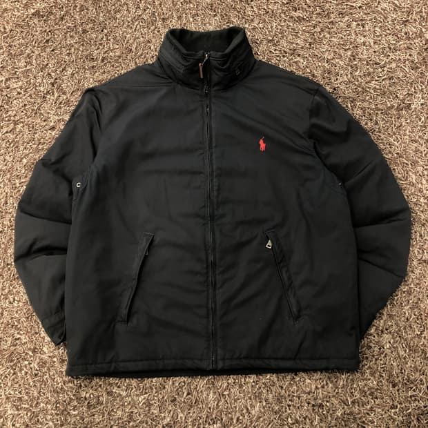 L 폴로 랄프로렌 폴리쉘 바람막이 페리 자켓