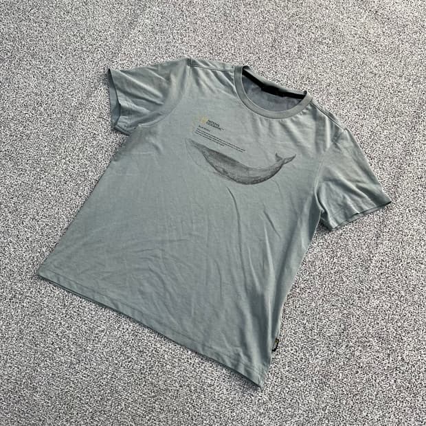 S 내셔널지오그래픽 반팔 티셔츠 0327M