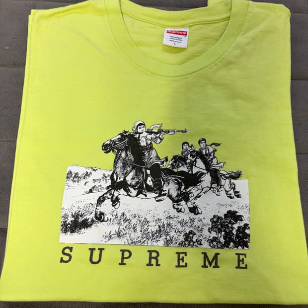 [L]슈프림 라이더스 티셔츠19ss