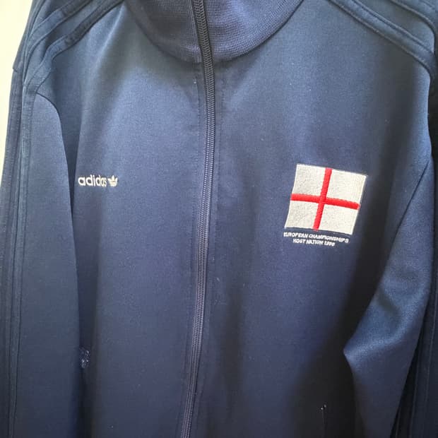 아디다스 잉글랜드 트랙탑 xl